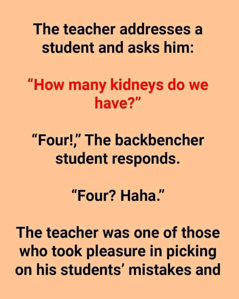 Teacher Addresses A Student.