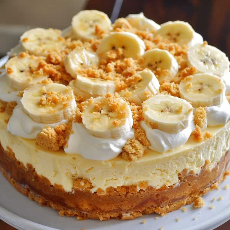 🍌 Banana Pudding Cheesecake 🍰