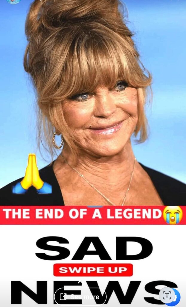 THE STORY OF BELOVED ACTRESS GOLDIE HAWN