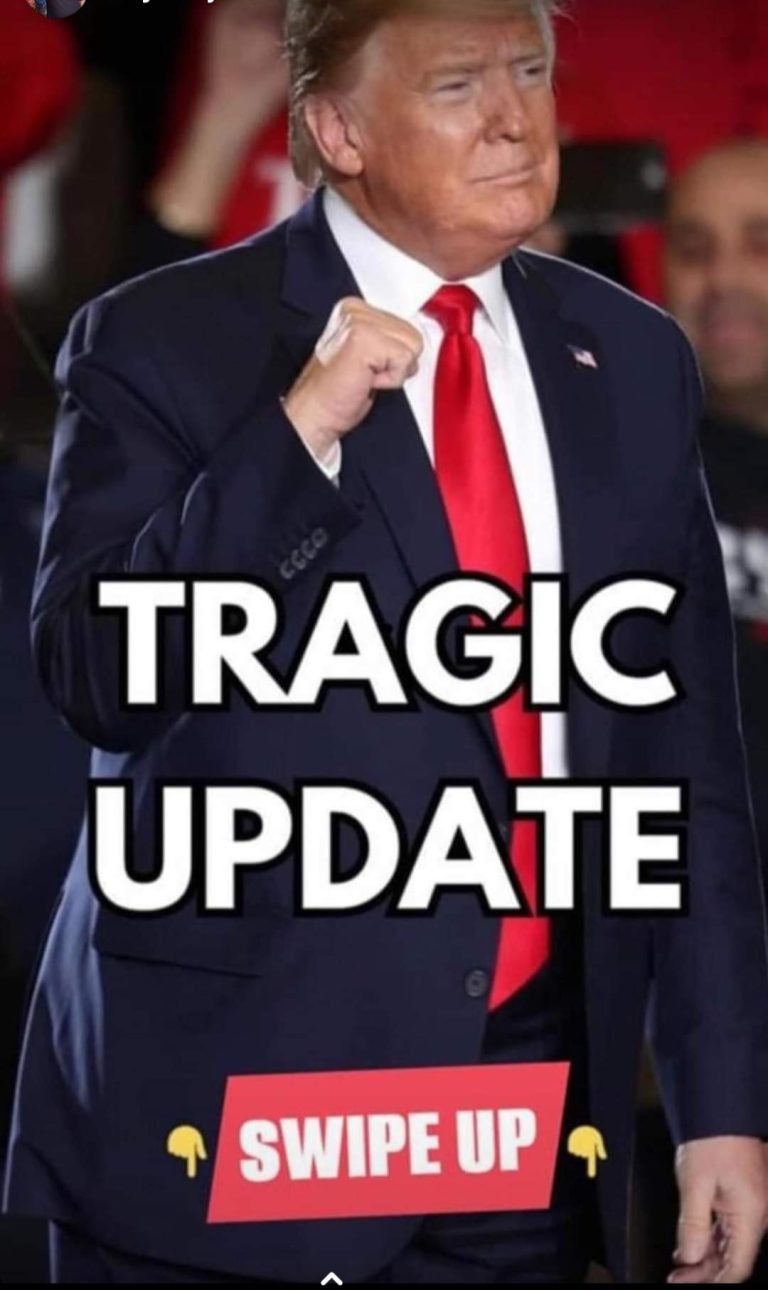 Trump: Tragic Update…