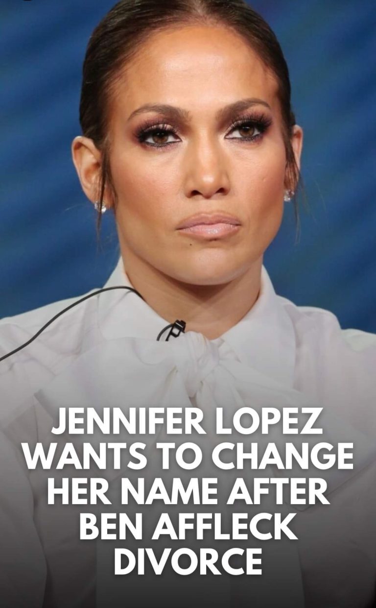 Jennifer Lopez Wants to Change Her Name After Ben Affleck Divorce