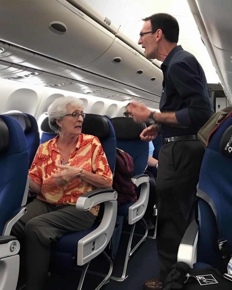 Business Class Passengers Mock Poor Old Lady, at the End of the Flight Pilot Addresses Her – Story of the Day