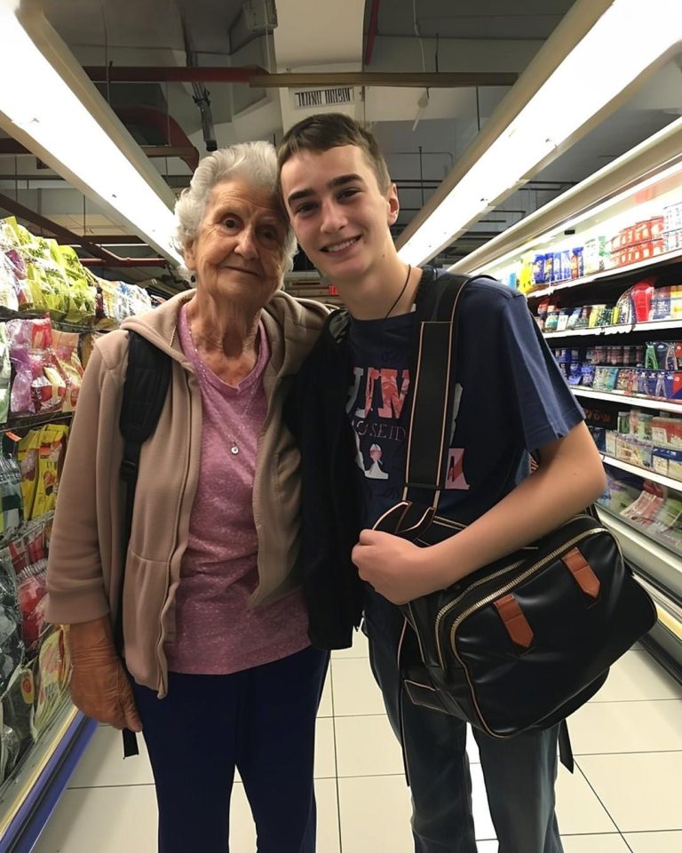 POOR BOY PAYS FOR OLD LADY’S GROCERIES — THE NEXT DAY, SHE RECEIVES UNEXPECTED PAYBACK THAT CHANGES HIS LIFE