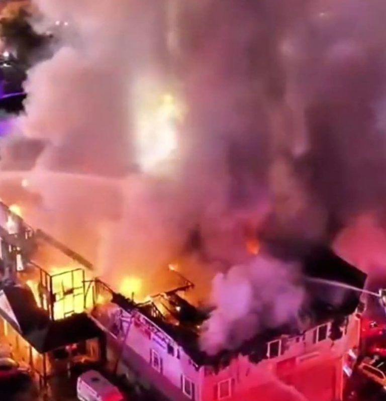 BREAKING NEWS Just hours ago, a tremendous fire broke out in! See more