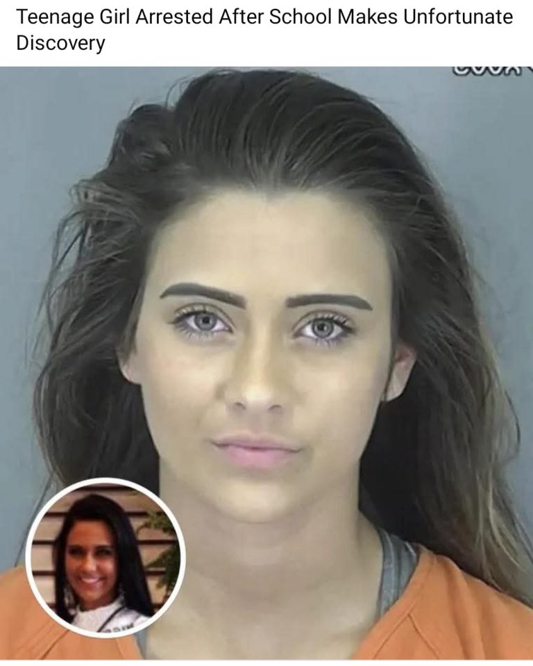 Teenage Girl Arrested After School Makes Unfortunate Discovery
