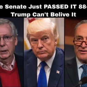 🚨 Senate passes it 88-2 — Even Trump didn’t see this coming! See below for details!👇