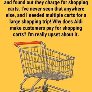 🛒 Why Does Aldi Make You Pay to Take a Cart? The Truth Most Shoppers Don’t Realize… 👇 Full explanation below — and yes, there’s a reason this system has never gone away.