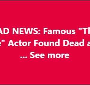 SAD NEWS: Famous “The Wire” Actor Found Dead at 46 … See more