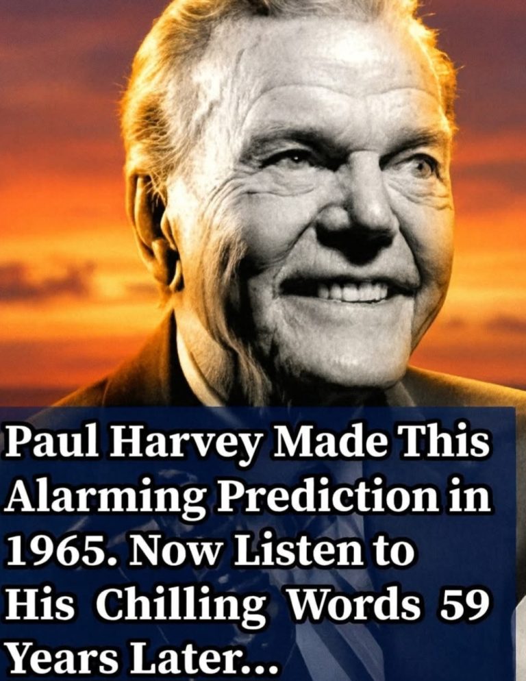 Paul Harvey Warned Us in 1965 — And Today, His Words Feel Uncomfortably Real..👇 Let us know your thoughts in the comments.