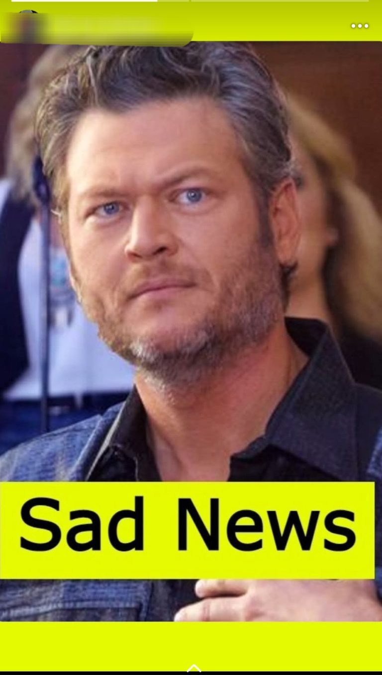 Sending Our Thoughts and Prayers to Blake Shelton
