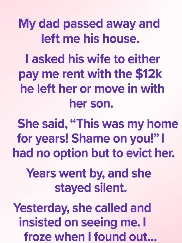 I Inherited My Dad’s House and Had to Make a Hard Choice — Years Later, His Wife Returned With a Message