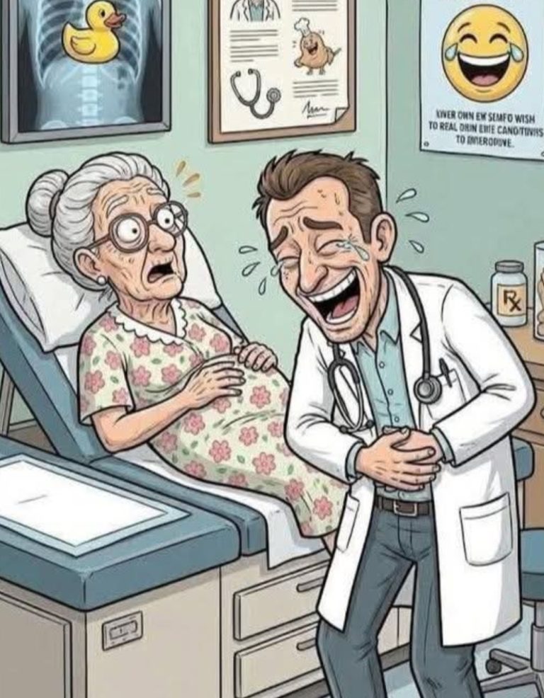 One Day An Old Lady Went To The Doctor