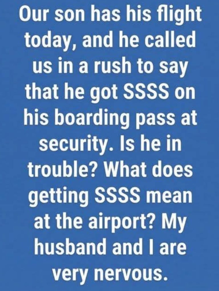 The Meaning Behind ‘SSSS’ on Boarding Passes