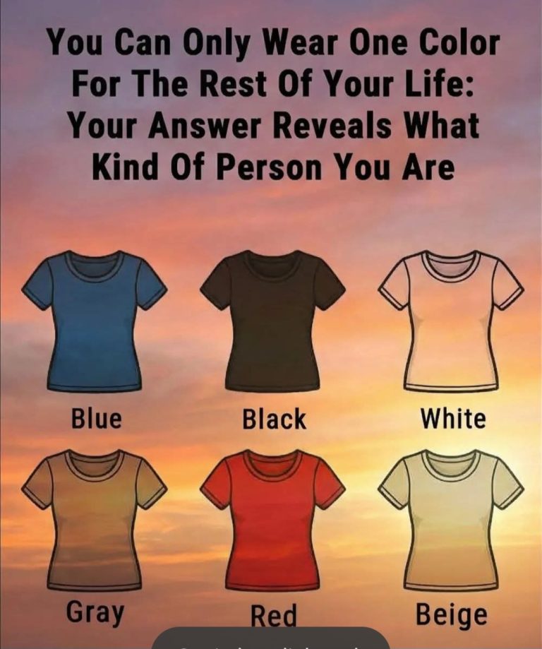 The Color You’d Wear Forever and What It Reflects About You