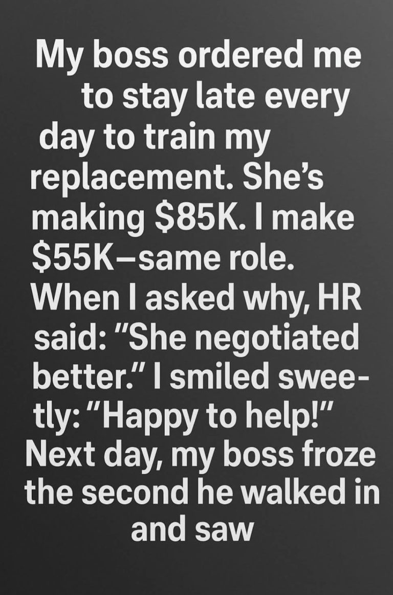 I Was Asked to Train My Higher-Paid Replacement — So I Taught My Boss an Unexpected Lesson
