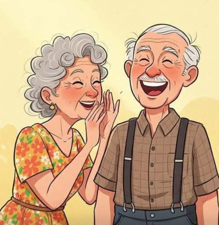 An elderly couple, Agnes and Arthur, were celebrating their 70th wedding anniversary.