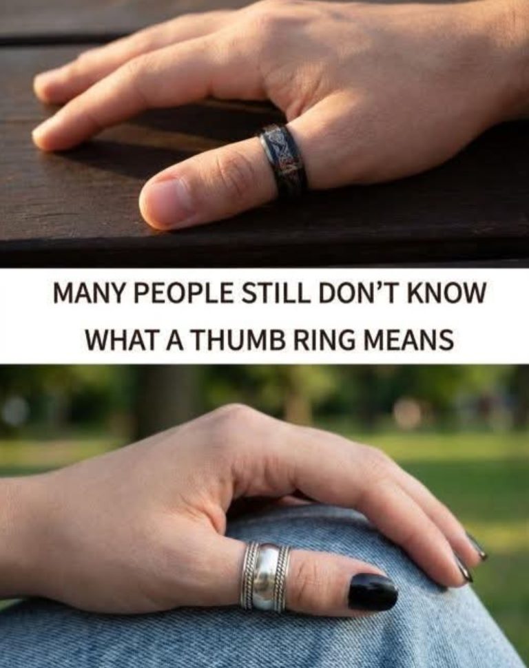 Most People Don’t Know What a Thumb Ring Means