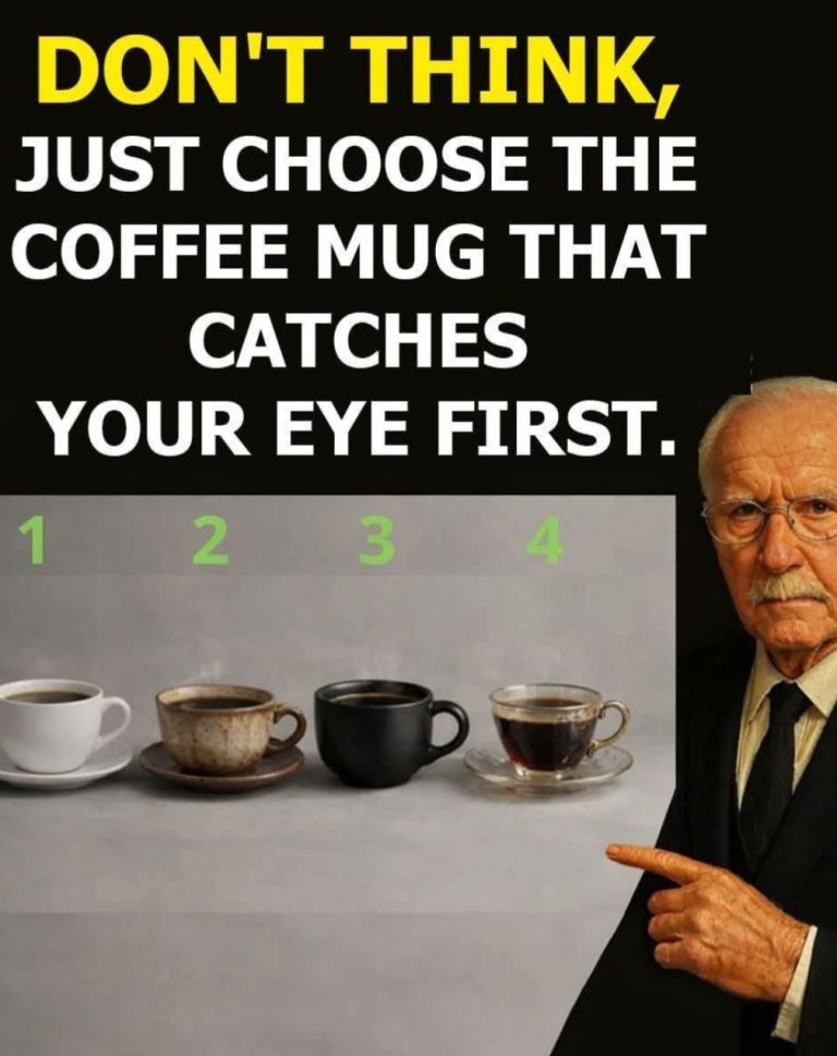 Choose a Coffee Cup: A Gentle Psychological Test of Your Inner World