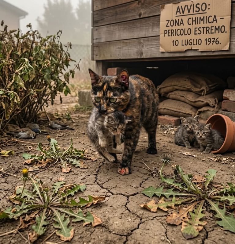 😳 They Told Everyone to Leave Immediately… But One Cat Had Other Plans As a strange cloud spread over homes and gardens, families were told to evacuate without taking anything. No time. No explanations. Just leave. But when one family went to take their kittens… They were gone. Their mother cat had disappeared too. 😔 For two days, there was no sign of them. The air felt wrong. Animals were dying. No one knew what was really happening. And just when hope was fading… Something moved near an old shed. What happened next… no one could explain. 👇 Read the full story in the first comment…