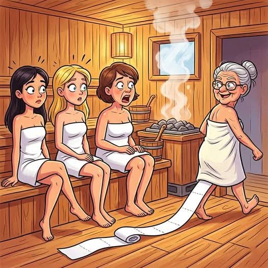 Four Women in a Sauna — What Happened Next Will Surprise You