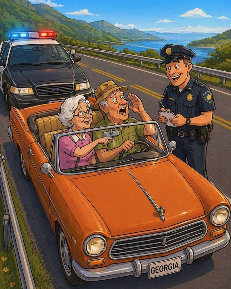 A Retirement Road Trip, a Traffic Stop, and a Moment They’ll Never Forget