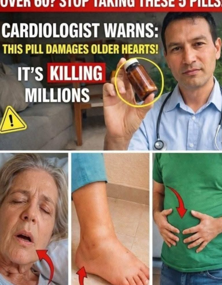 💔 “Over 60 and Your Heart Could Be at Risk… These 5 Common Pills Might Be Silently Changing Everything” ⚠️ Something most people never talk about…