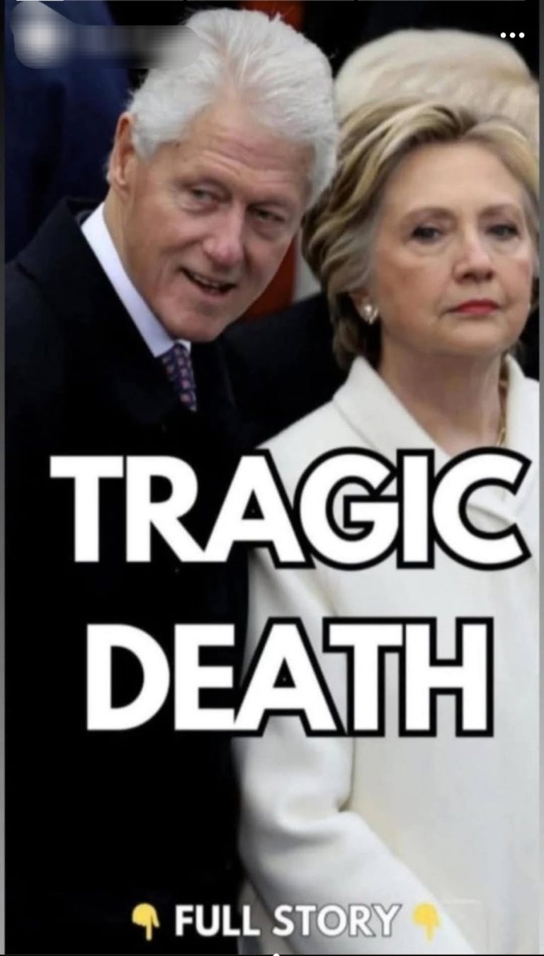 Bill Clinton With Tears in His Eyes Makes Emotional Announcement About the Loss of a Dear Friend –
