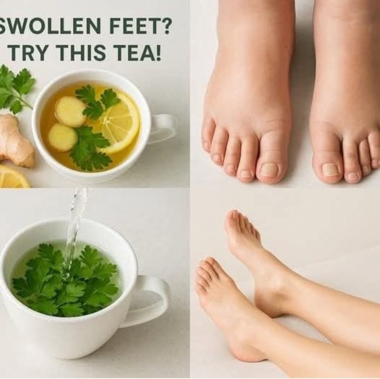 Say Goodbye to Swollen Legs, Ankles, and Feet with Parsley Tea!  Full recipe 👇👇