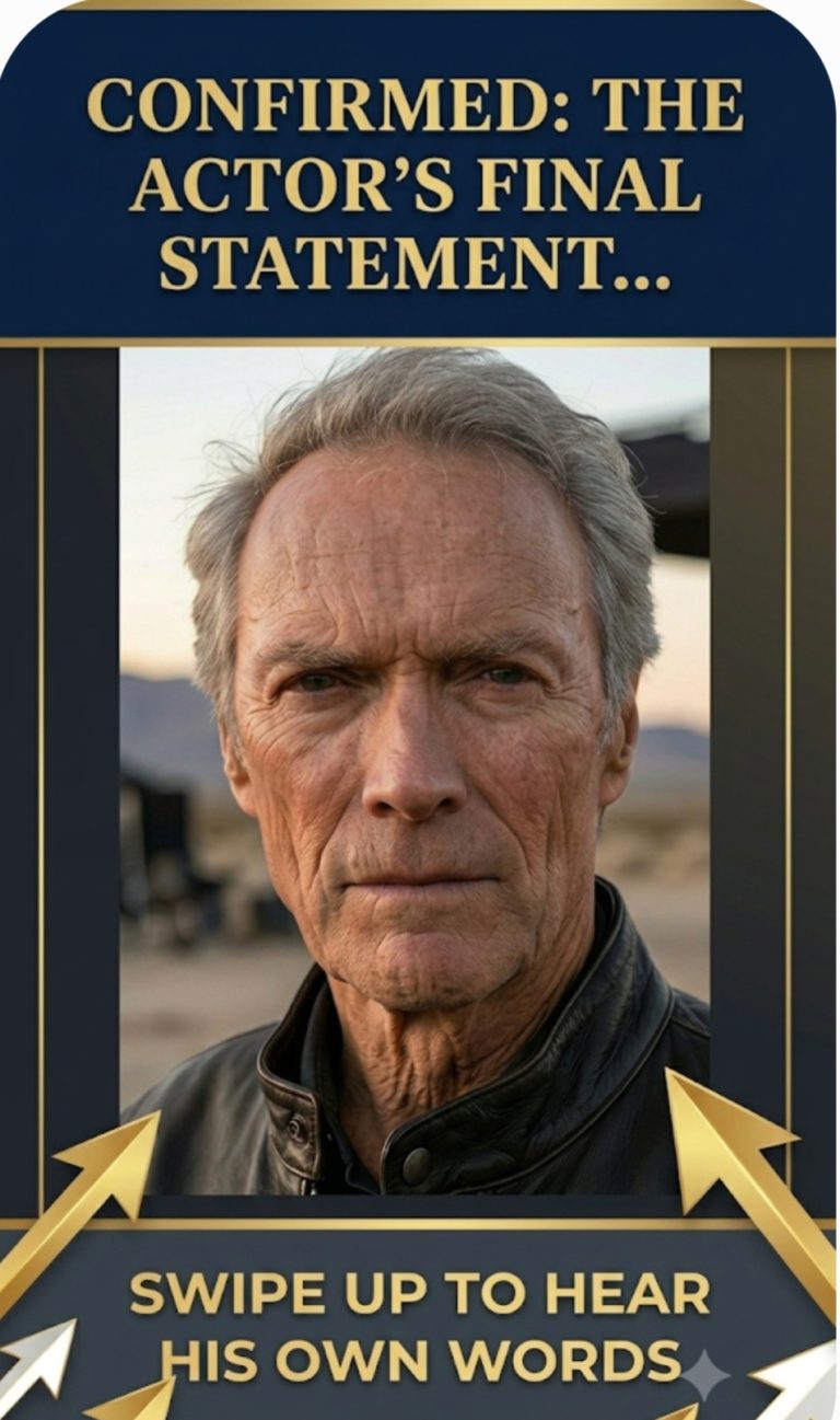 ​IT’S OFFICIAL: After a legendary career spanning over seven decades, Hollywood icon Clint Eastwood has finally broken his silence. Millions of fans worldwide are reacting to his emotional message as he addresses the future and shares a profound update. The legendary actor didn’t hold back… 🎬👇 ​🔴 Read his full official statement in the first comment below! 👇